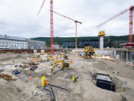 Baustelle Campus Biel Bienne